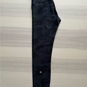 Lululemon Wunder Train High-Rise Tight 25" - Black Camo